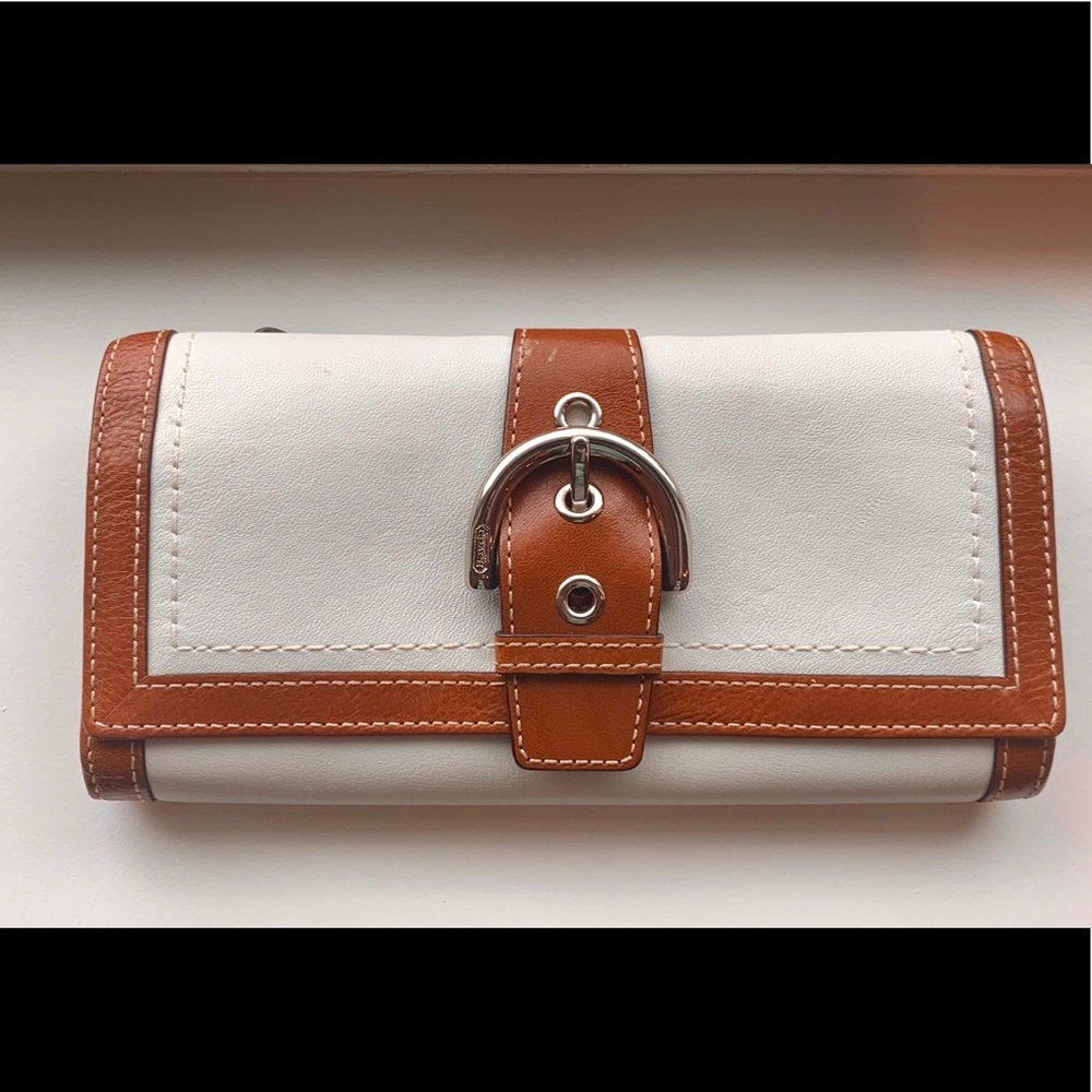 Coach leather wallet